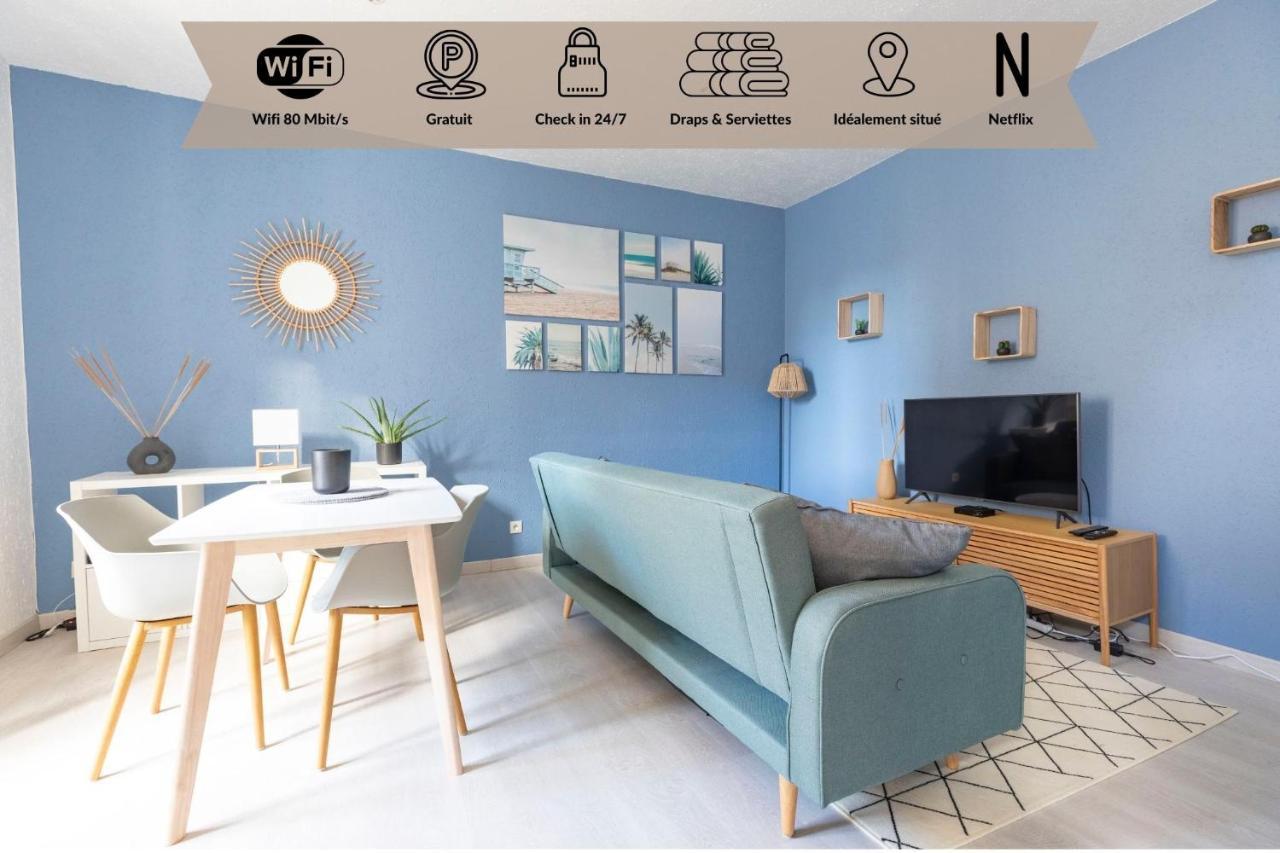 Cosy T2 Renove, Proche Centre-Ville-Fibre/Netflix Монлюсон Екстер'єр фото